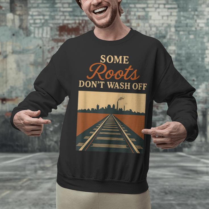 Rust Belt Midwest Nostalgia Steel Town Working Class Pride Unisex Sweatshirt Rust Belt Midwest Nostalgia Steel Town Working Class Pride Unisex Sweatshirt