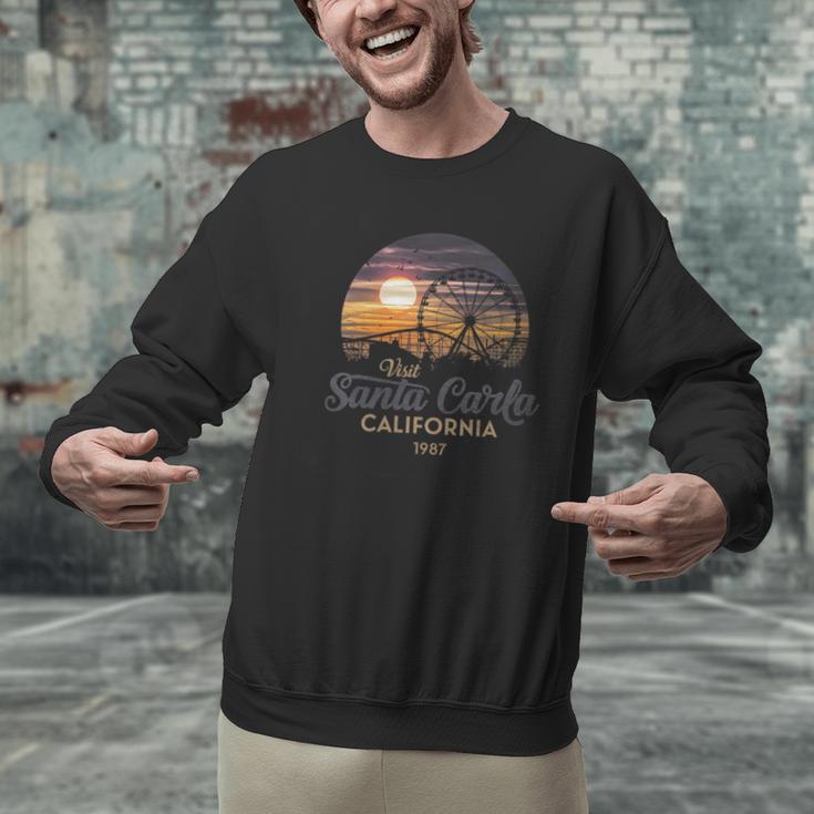 Santa Carla 1987 California Retro Sunset Nostalgia Unisex Sweatshirt