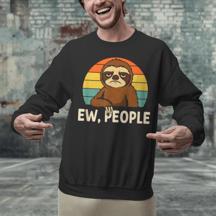 Sarcastic Sloth Introvert Anti Social Unisex Sweatshirt Sarcastic Sloth Introvert Anti Social Unisex Sweatshirt