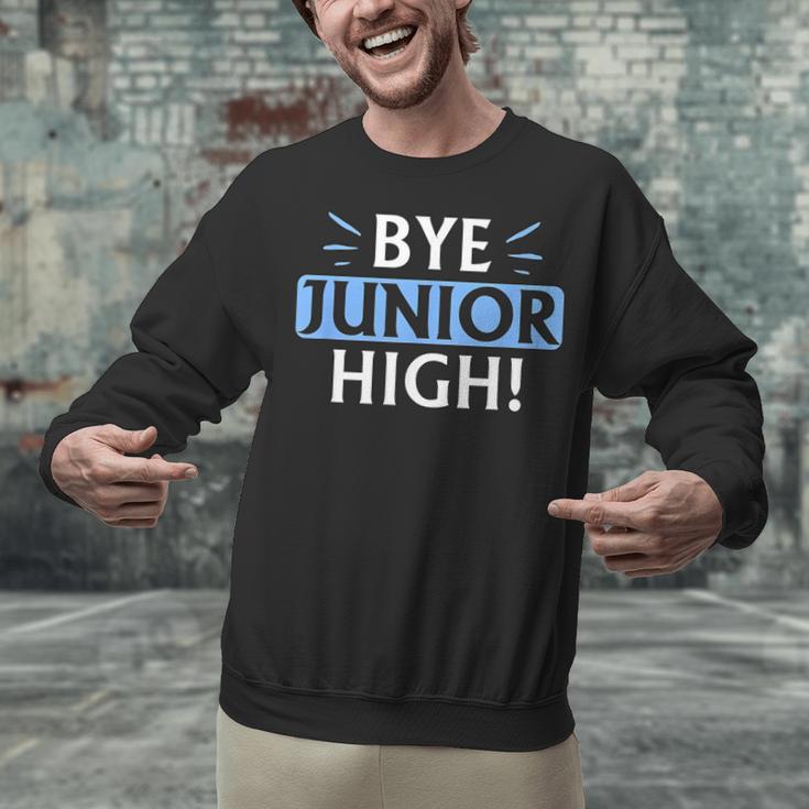 Say Goodbye To Junior High School Fun Graduation Unisex Sweatshirt
