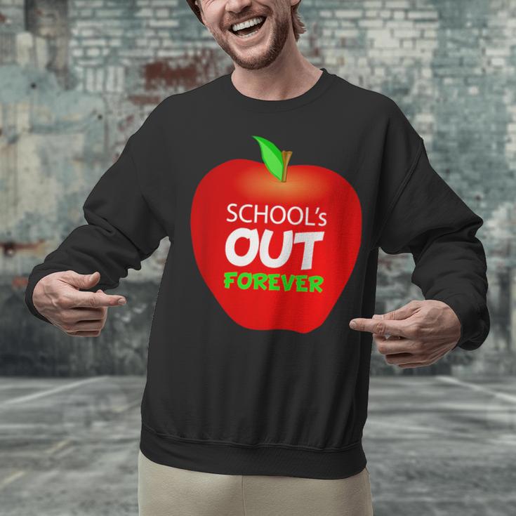 School Is Out Forever Graduation Humor Unisex Sweatshirt