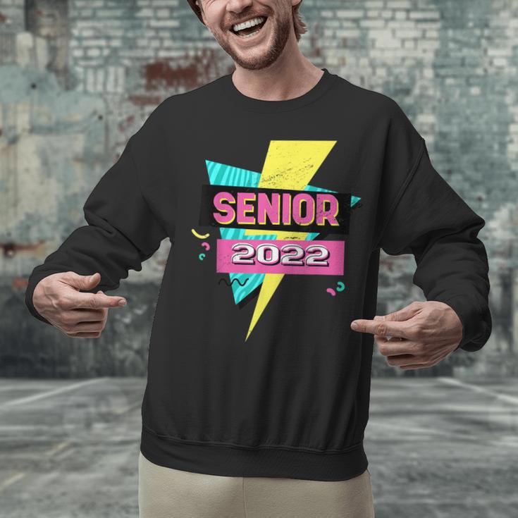 Senior 2022 Graduation Class Of 2022 Retro 90's Graduation Unisex Sweatshirt