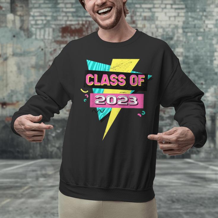 Senior 2023 Graduation Class Of 2023 Retro 90's Graduation Unisex Sweatshirt