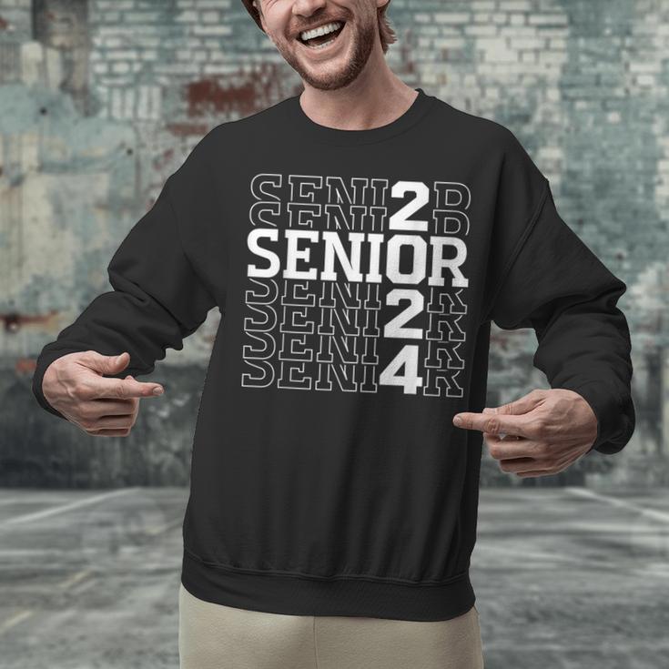 Senior 2024 Graduation Graduate Class Of 2024 Women Boy Girl Unisex Sweatshirt