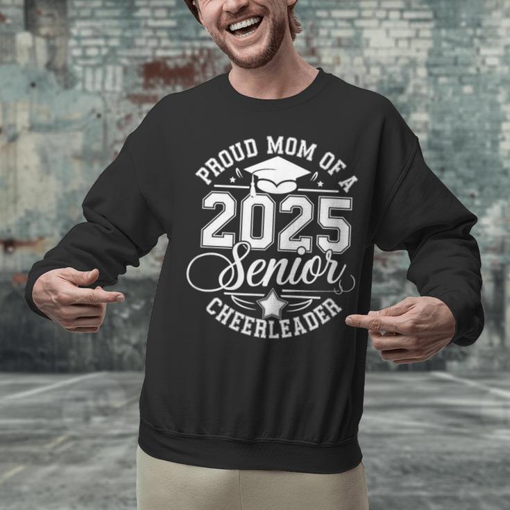 Senior 2025 Cheer Team Mom High School Graduation Outfit Unisex Sweatshirt