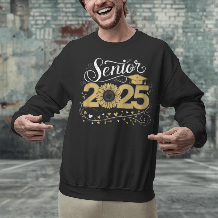 Senior 2025 Graduation Sunflower Class Of 2025 Unisex Sweatshirt
