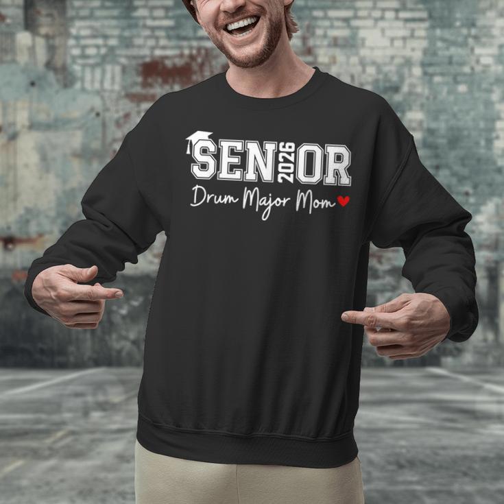 Senior 2026 Drum Major Mom 2026 Marching Band Graduation Unisex Sweatshirt