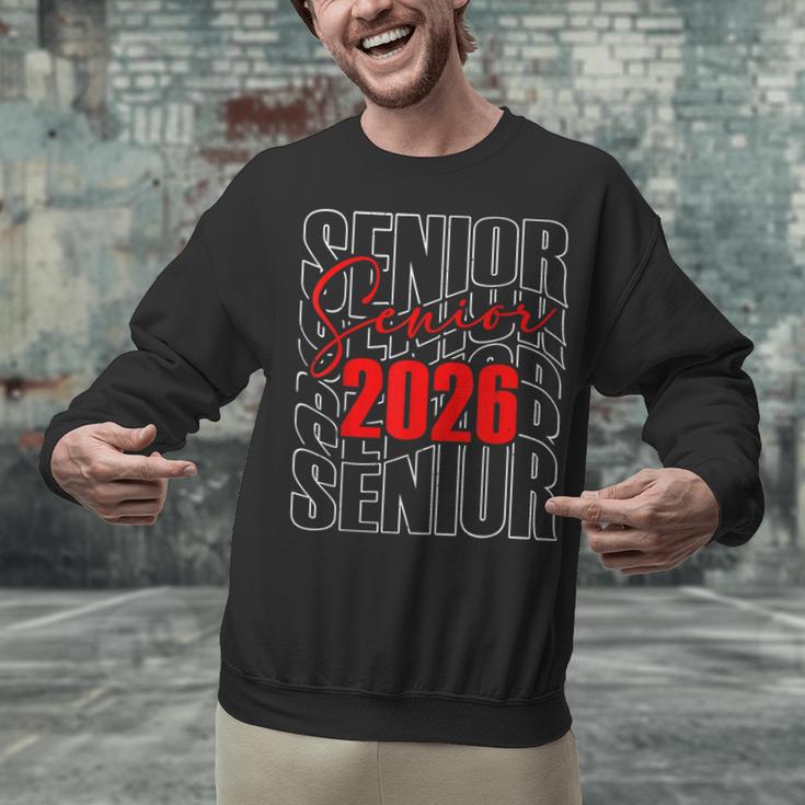 Senior 2026 Retro Class Of 2026 Graduation For Students Unisex Sweatshirt