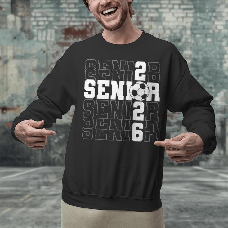 Senior 2026 Soccer Player Class Of 2026 Senior Graduation Unisex Sweatshirt