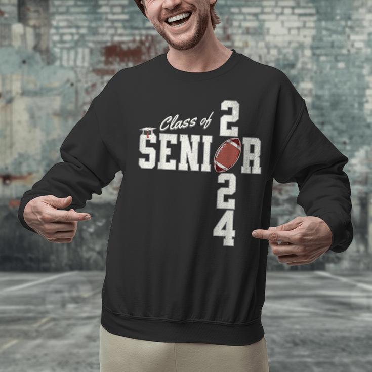 Senior Class Of 2024 Football Graduation Party Favors 2024 Unisex Sweatshirt