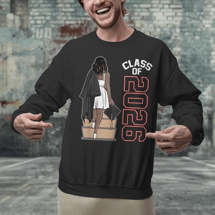 Senior Class Of 2026 Melanin Girl 2026 Graduation Unisex Sweatshirt