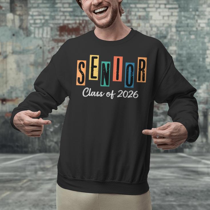 Senior Class Of 2026 Women Men Graduation Class Of 2026 Unisex Sweatshirt
