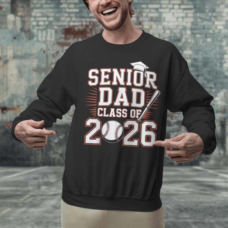 Senior Dad Class Of 2026 Graduate Baseball 2026 Graduation Unisex Sweatshirt