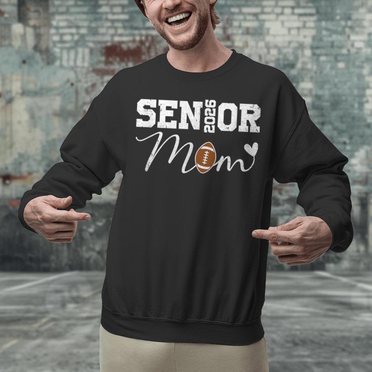 Senior Mom 2026 Football Mommy Class Of 2026 Graduation Unisex Sweatshirt