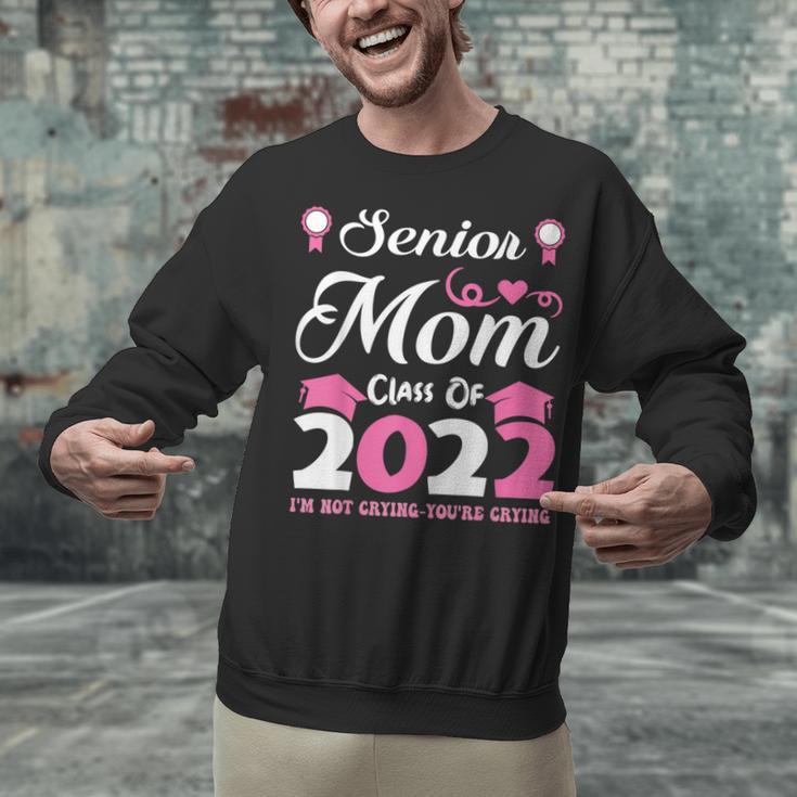 Senior Mom Of A Class Of 2022 Heart School Graduation Unisex Sweatshirt