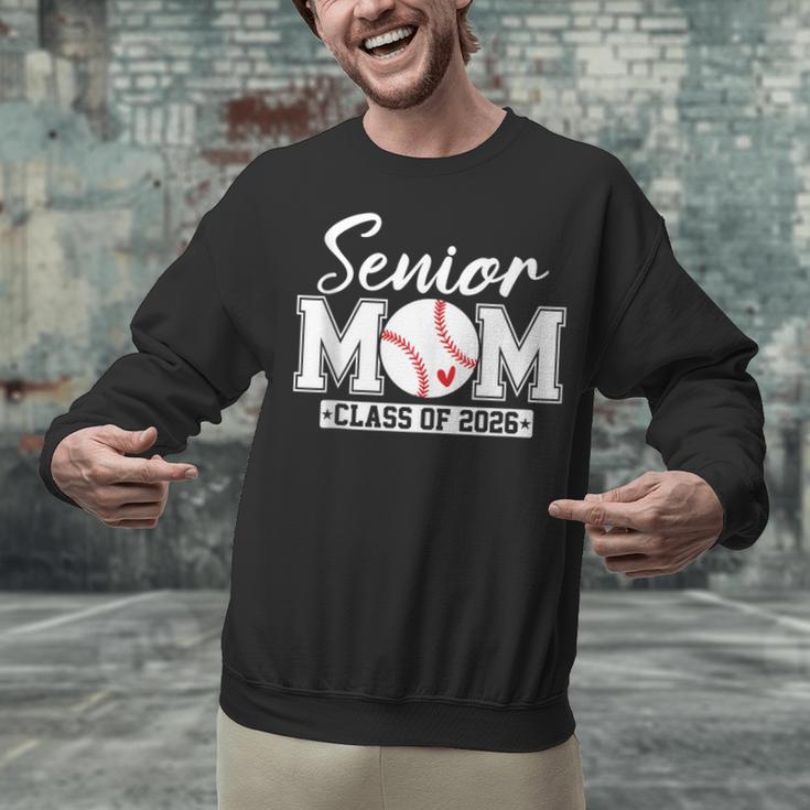 Senior Mom Class Of 2026 Baseball Mom Graduation Unisex Sweatshirt