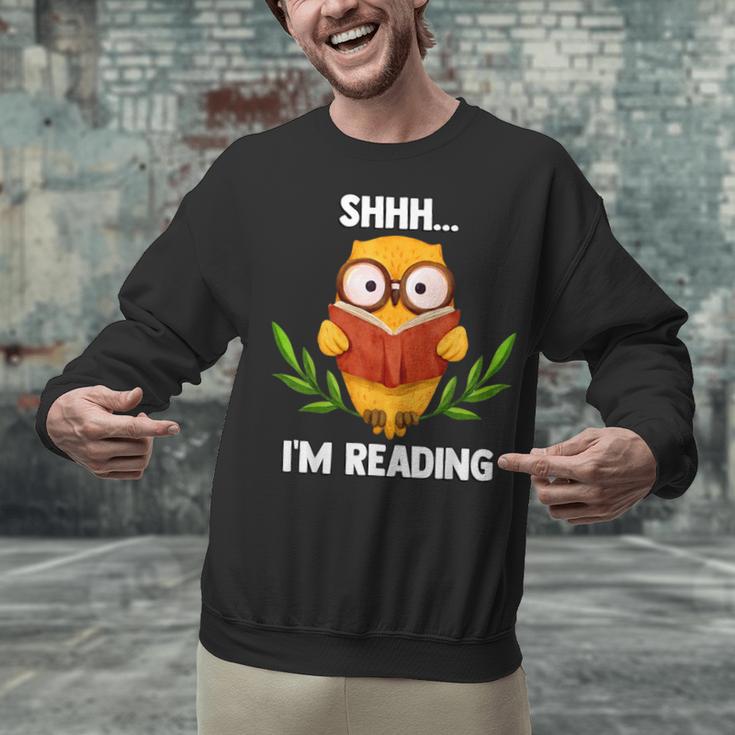 Shhh I'm Reading World Book Day Costume 2026 Kids Unisex Sweatshirt