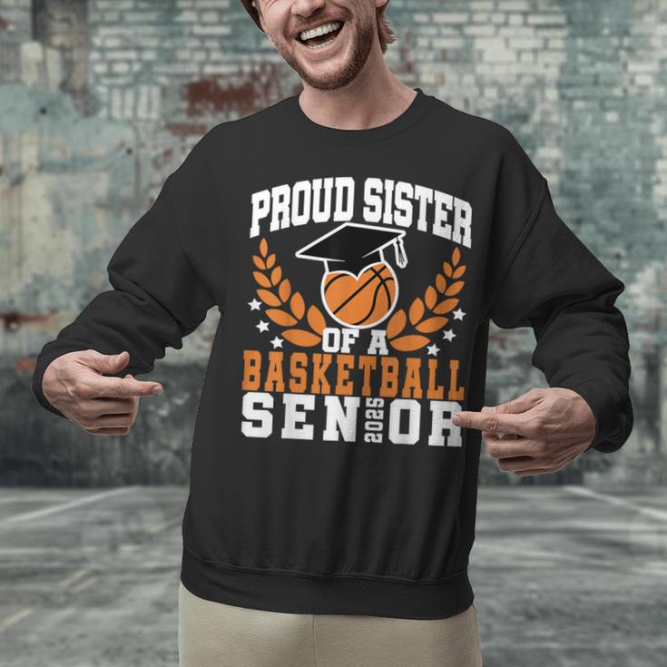 Sister Class Of 2025 Senior Basketball Graduation Family Unisex Sweatshirt