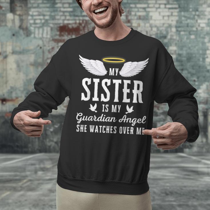 My Sister Is My Guardian Angel In Loving Memorial Memory Tee Unisex Sweatshirt My Sister Is My Guardian Angel In Loving Memorial Memory Tee Unisex Sweatshirt
