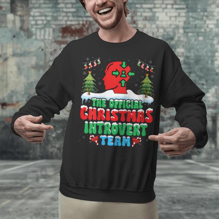 Snow Christmas Introvert Team Introverted Introvert Xmas Unisex Sweatshirt Snow Christmas Introvert Team Introverted Introvert Xmas Unisex Sweatshirt