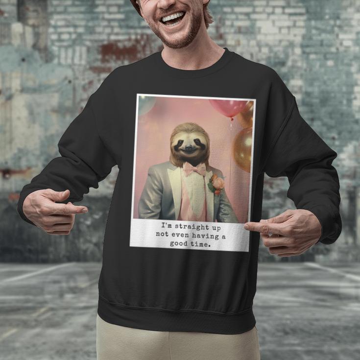 Social Anxiety Not Having A Good Time Socializing Introvert Unisex Sweatshirt
