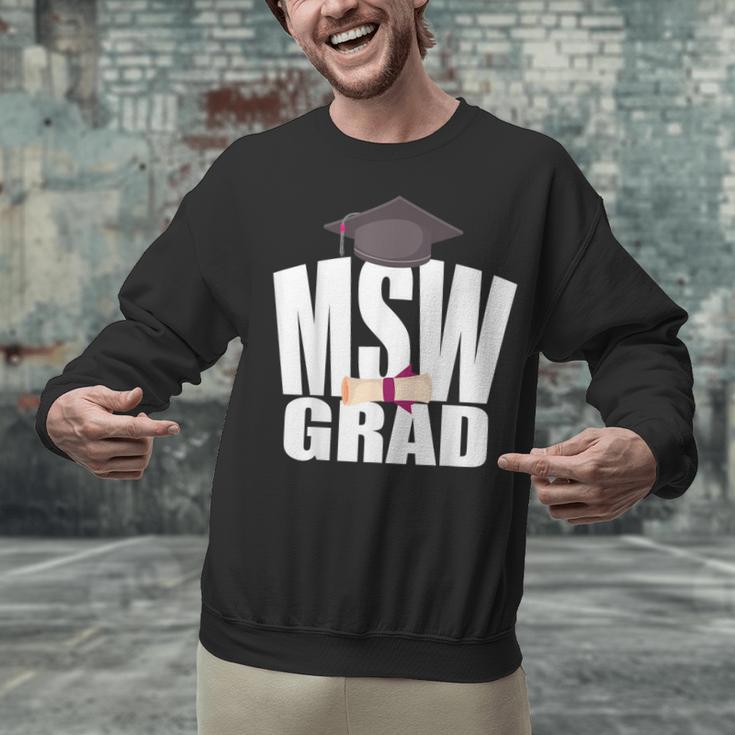 Social Work MSW Graduation Masters Degree Worker 2020 Unisex Sweatshirt