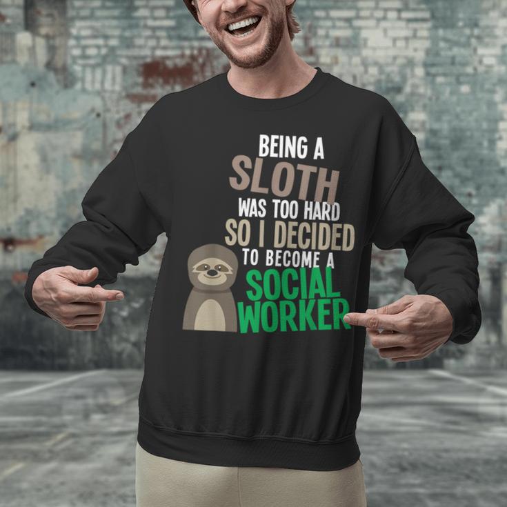 Social Work Student Masters Degree Graduation Unisex Sweatshirt