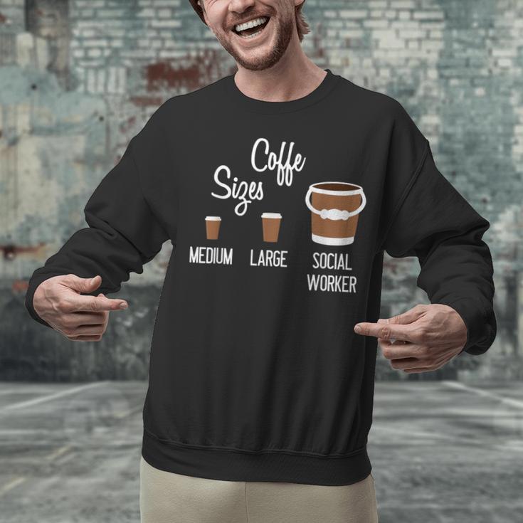 Social Work s Coffee Graduation Social Worker Unisex Sweatshirt