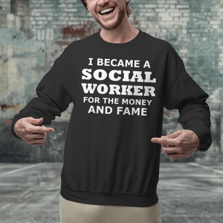 Social Worker Graduation Men Women Social Worker Unisex Sweatshirt