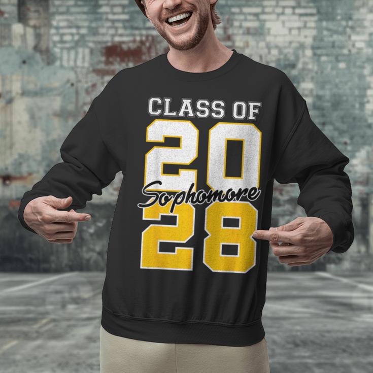 Sophomore 2028 Class Of 2028 Graduation 2028 10th Grade Unisex Sweatshirt