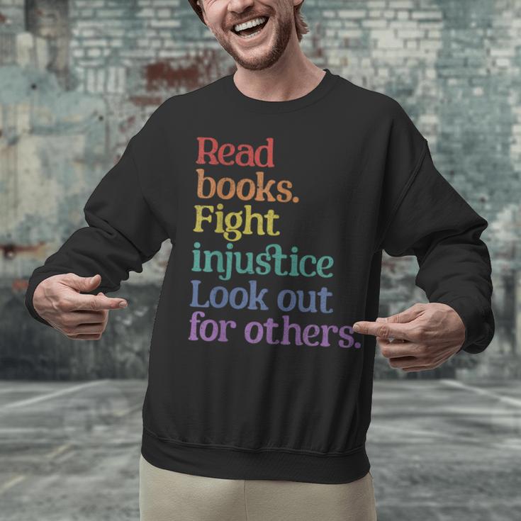 Stop Book Banning Pro Library Unisex Sweatshirt