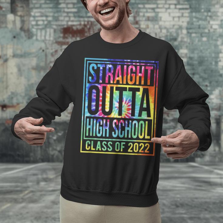 Straight Outta High School Class Of 2022 Graduation Unisex Sweatshirt