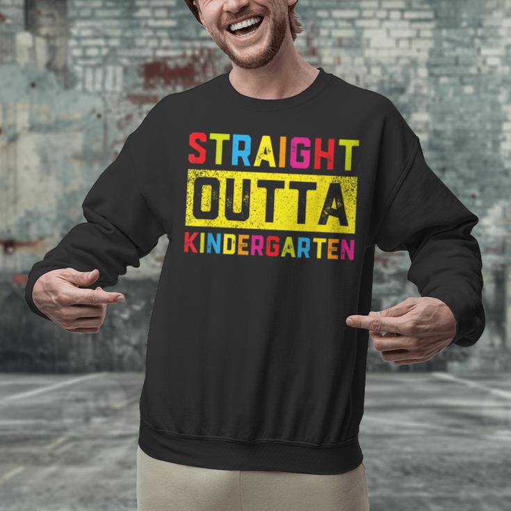 Straight Outta Kindergarten TShirt Graduation Kid Unisex Sweatshirt
