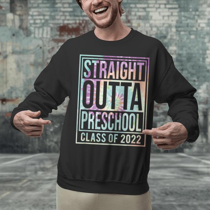 Straight Outta Preschool Class Of 2022 School Graduation Unisex Sweatshirt