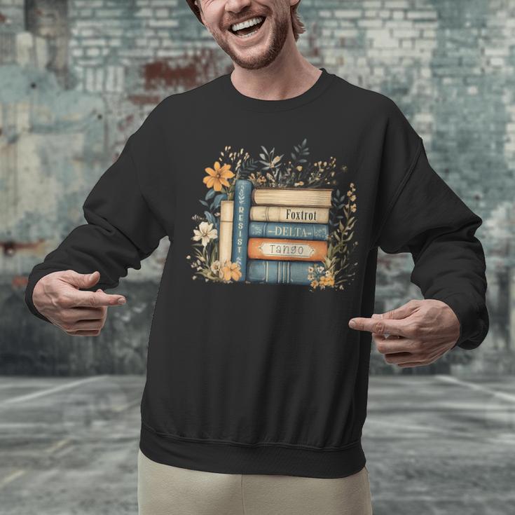 Subtle Book Anti Trump Women Book Loves Retro Unisex Sweatshirt Subtle Book Anti Trump Women Book Loves Retro Unisex Sweatshirt