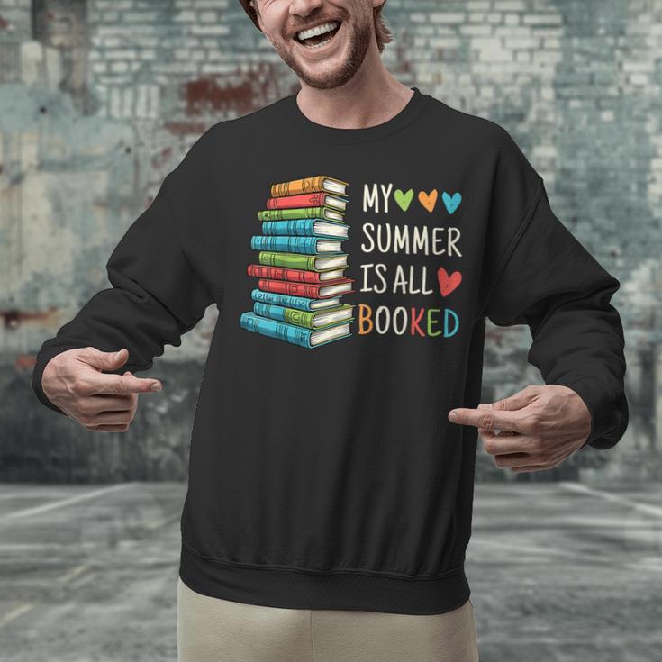 My Summer Is All Booked Book Reading Book Lover Unisex Sweatshirt