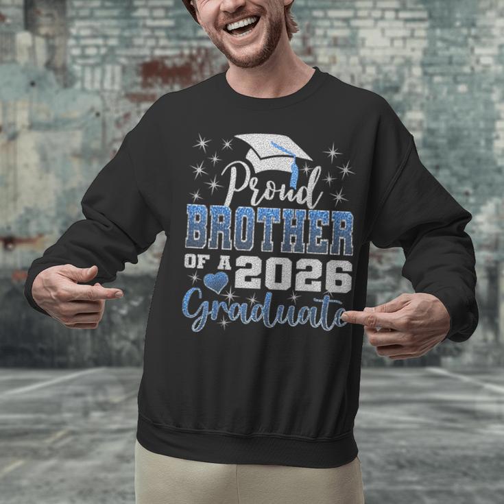 Super Proud Brother Of 2026 Graduate Graduation Family Unisex Sweatshirt