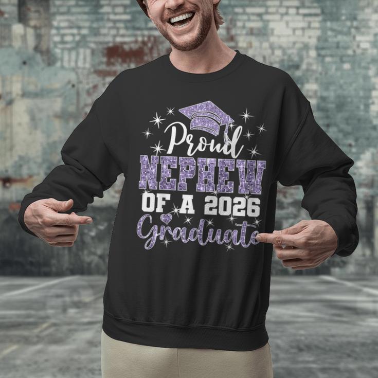 Super Proud Nephew Of 2026 Graduate Senior Graduation Family Unisex Sweatshirt