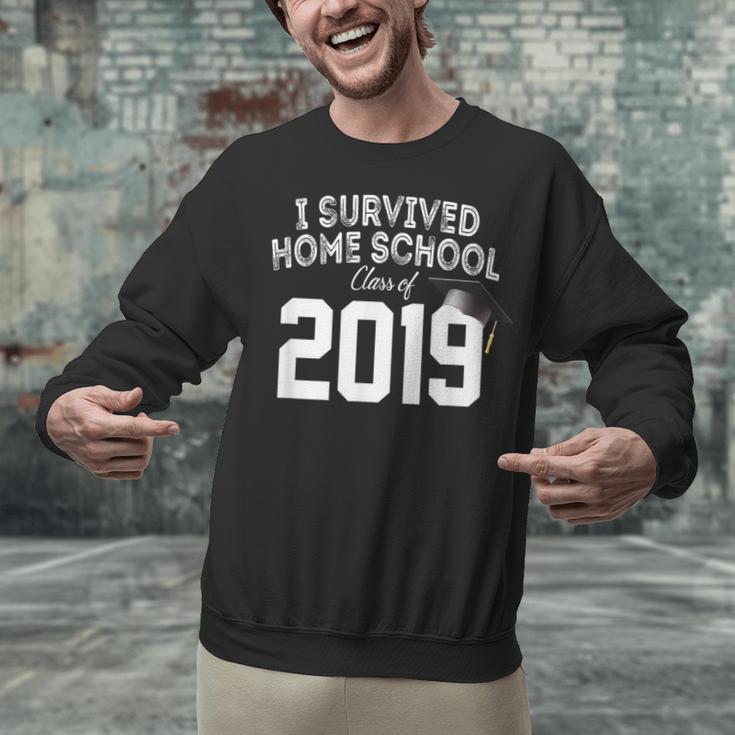 I Survived Home School Class Of 2019 Graduation t Shirt Unisex Sweatshirt