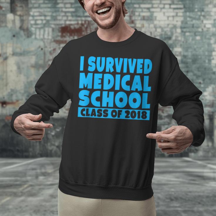 I Survived Medical School Class Of 2018 Graduation Unisex Sweatshirt