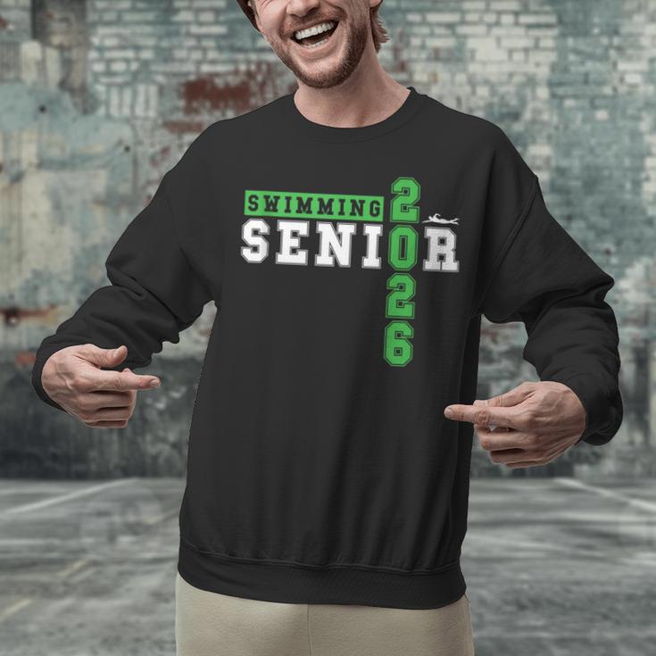 Swimming Senior Night Swim Senior 2026 Graduation 33 Unisex Sweatshirt