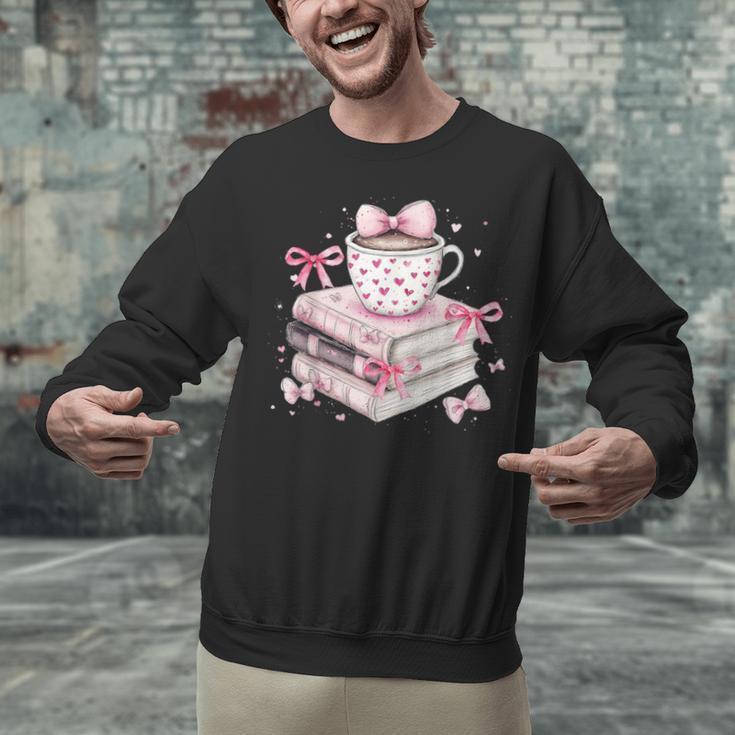Teacher Valentine's Day All Booked For Valentines Reading Unisex Sweatshirt