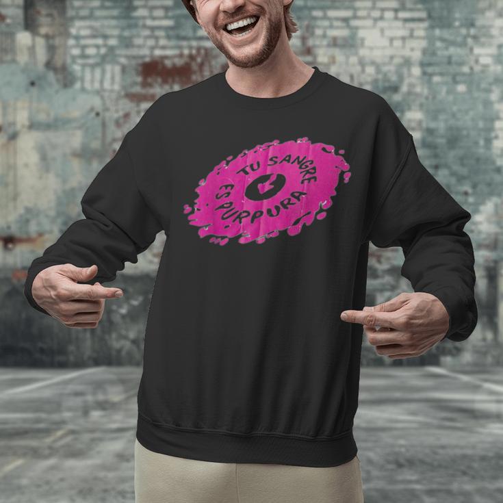 Tu Sangre Es Purpura Mexican Nostalgia Unisex Sweatshirt Tu Sangre Es Purpura Mexican Nostalgia Unisex Sweatshirt