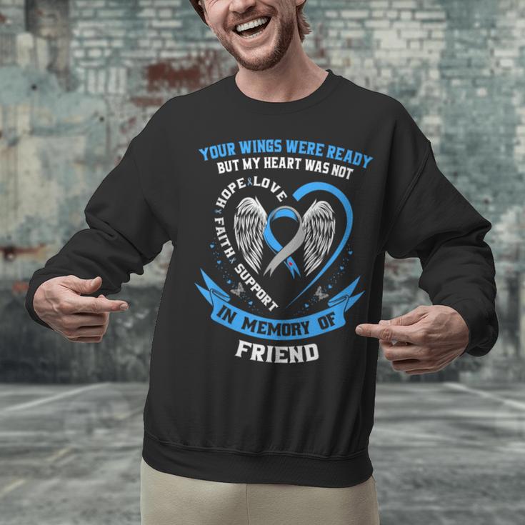 Type 1 Remembrance Memory Of Friend Diabetes Awareness Month Unisex Sweatshirt