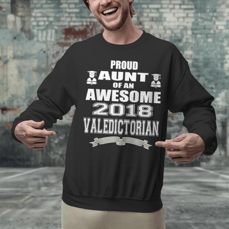 Valedictorian Scholar AuntShirt Graduation Speech Unisex Sweatshirt