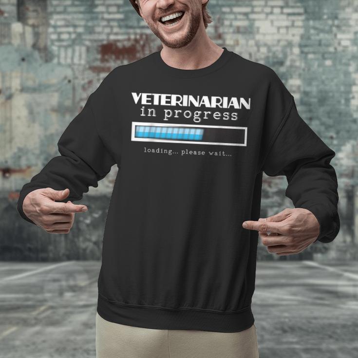Veterinarian Progress Vet Graduation DVM Unisex Sweatshirt
