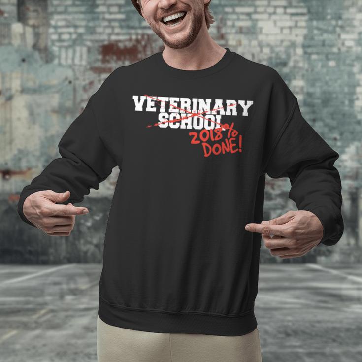 Veterinary School Graduation Class Of 2018 Unisex Sweatshirt