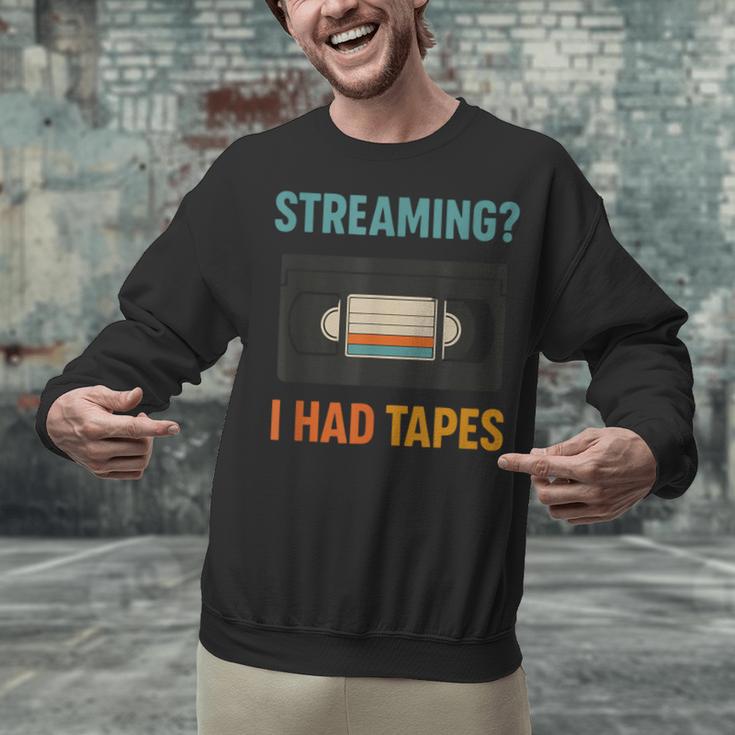 VHS Cassette Tape Retro 80s 90s Nostalgia Unisex Sweatshirt VHS Cassette Tape Retro 80s 90s Nostalgia Unisex Sweatshirt