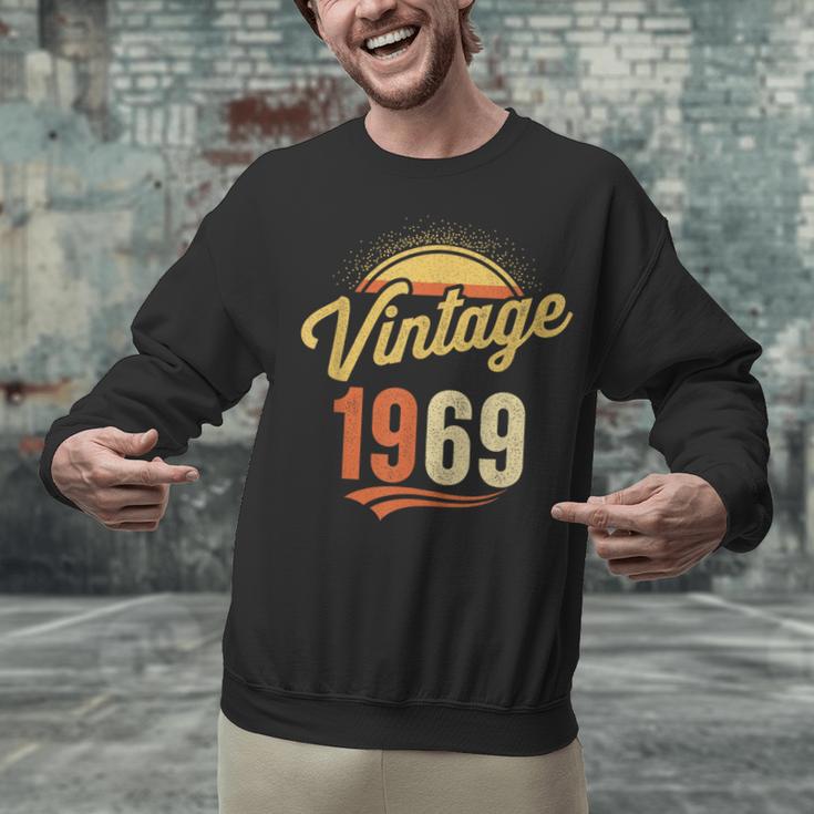 Vintage 1969 Retro Era Badge For Nostalgia Fans Unisex Sweatshirt Vintage 1969 Retro Era Badge For Nostalgia Fans Unisex Sweatshirt