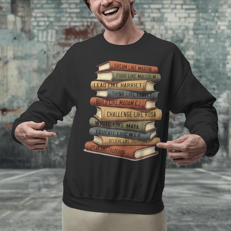 Vintage Books History Retro Book Lover Teacher Unisex Sweatshirt